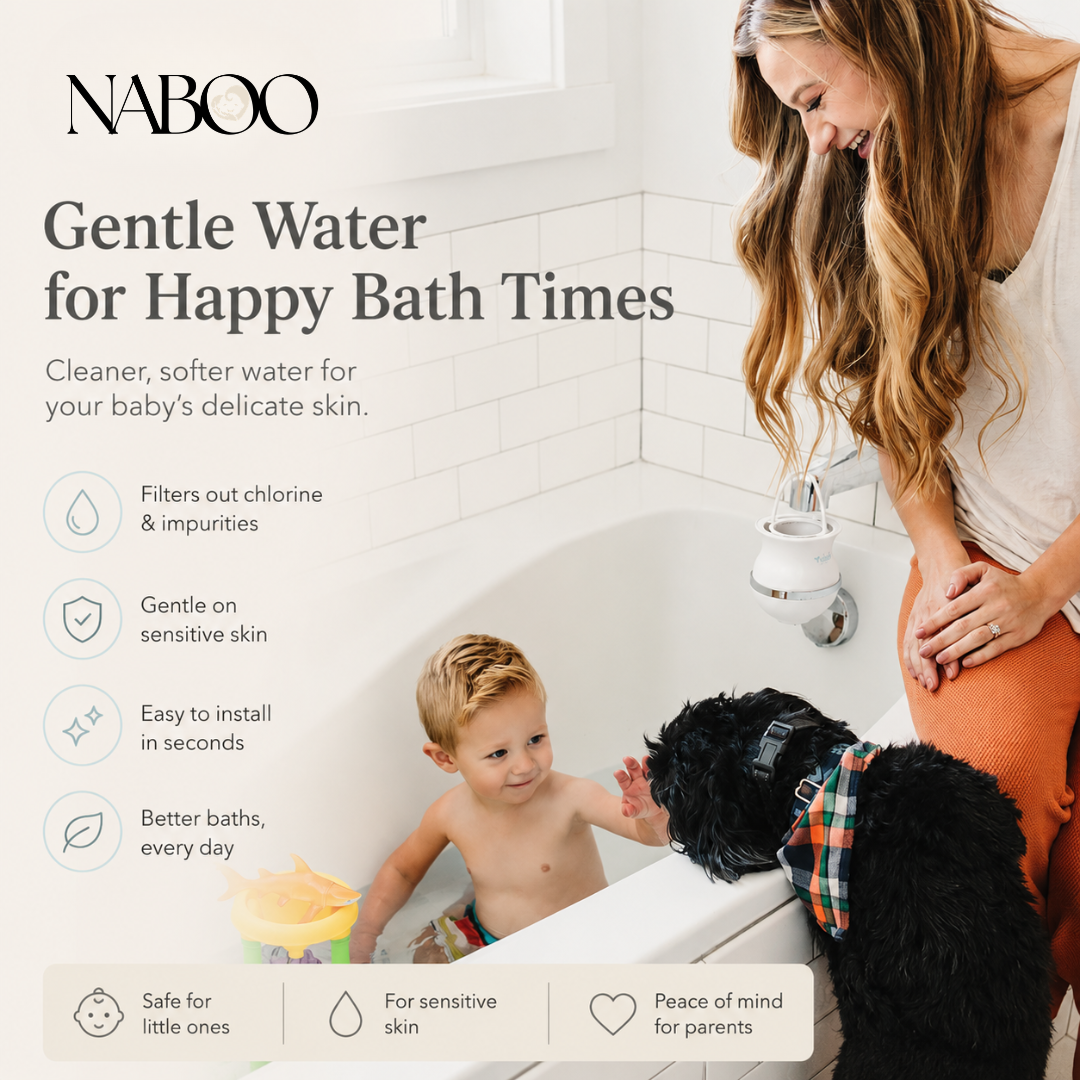 Gentle Water Filter for Baby Skin