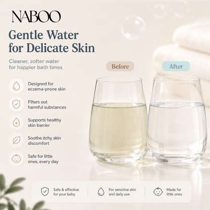 Gentle Water Filter for Baby Skin