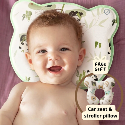 Naboo™  The ergonomic pillow designed to support healthy head development from day one